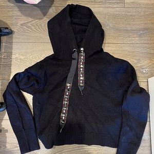 Zara chopped hoodie